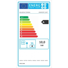 Krbová kamna KOMFORT 21 KFT s troubou na pečení - 10 kW