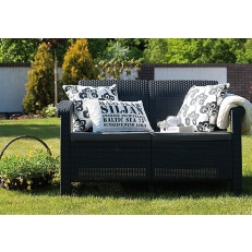 Zahradní set Allibert Corfu Max 2 - grafit