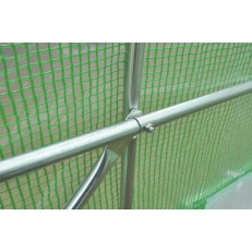 Zahradní fóliovník VespaGarden 4x12x2,3m - 48m2 -  2 vchody - zelený