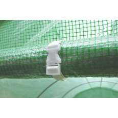 Zahradní fóliovník VespaGarden 4x12x2,3m - 48m2 -  2 vchody - zelený