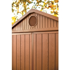 Zahradní domek Keter Darwin 6x4 - 190 x 221 x 121 cm - hnědý