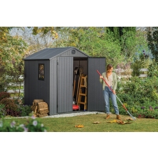 Zahradní domek Keter Darwin 6x6 - 221 x 183 x 190 cm - šedý