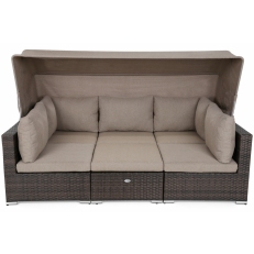 Vigo zahradní sestava z technoratanu  Brown Mat/Brown Melange