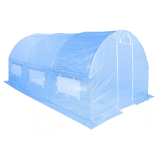 Zahradní fóliovník 2,5x5m HomeGarden modrý (12,5m2)