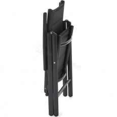 Zahradní nábytek Ibiza Alu Black/ Black 8+1