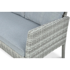 Sedací souprava z technoratanu CORTINA Dolphine Grey