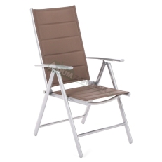 Zahradní křeslo Ibiza Alu Taupe - 2.jakost