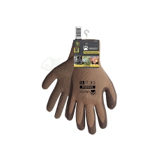 Zateplené  pracovní rukavice Grizzly latex - vel. 9