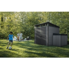 Zahradní domek Keter Cortina 7x7 - 214 x 218 x 226 cm - šedý