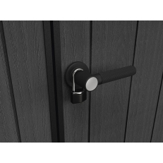 Zahradní domek Keter Cortina 9x7 - 277 x 218 x 226 cm - šedý