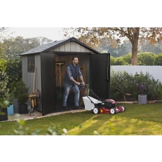 Zahradní domek Keter Oakland 757 - 229 x 242 x 223,5 cm - šedý