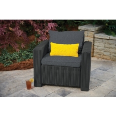 Zahradní křesla KETER California Mix&Match Chair - 83 x 68 x 72 cm - 2ks - grafitová