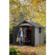 Zahradní domek Keter Premier 759 - 228 x 287 x 252 cm - šedý