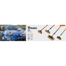 Teleskopický smeták + stěrka 150-250cm EXTRA měkké štětiny