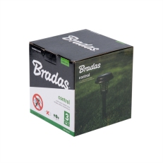 Solární odpuzovač komárů LED / UV lampa na bodci