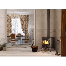 Litinová krbová  kamna P7 - 9,3kW ECO