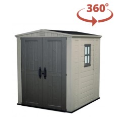 Zahradní domek Keter Factor 6x6 - 178 x 195,5 x 208 cm