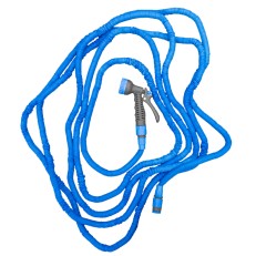 Komplet flexibilní zahradní hadice TRICK HOSE 5-15m - modrá