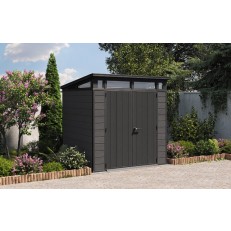 Zahradní domek Keter Cortina 7x7 - 214 x 218 x 226 cm - šedý