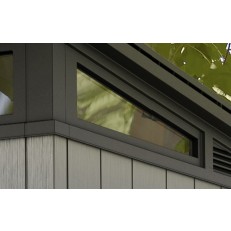 Zahradní domek Keter Artisan 11x7 - 340 x 218 x 226 cm - šedý / antracit