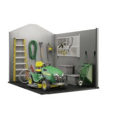 Zahradní domek Keter Oakland 759 - 229 x 287 x 242 cm - šedý / antracit