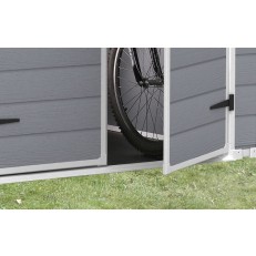 Zahradní domek Keter Manor 6x8 DD - 226 x 237 x 185 cm - šedý