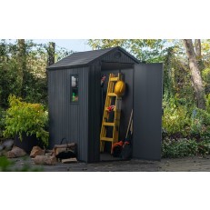 Zahradní domek Keter Darwin 4x6 - 126 x 185 x 205 cm - zelený