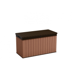 Zahradní box Darwin 380 L - 143 x 65 x 55 cm - hnědý