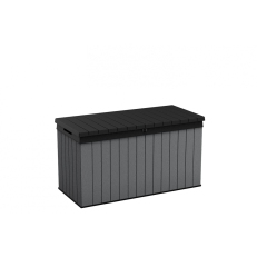 Zahradní box Darwin 380 L - 143 x 65 x 55 cm - šedý