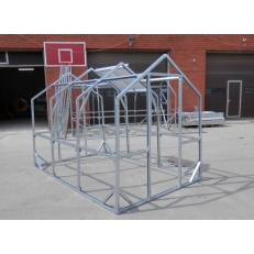 Zahradní skleník 2x5 m SMART - 4mm