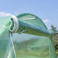 Zahradní fóliovník 2,5x5x2m / 12,5m2 - zelený