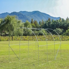 Zahradní fóliovník 2,5x5x2m / 12,5m2 - zelený