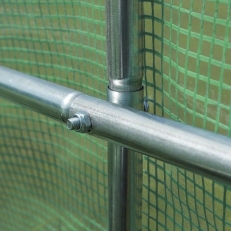 Zahradní fóliovník 2,5x5x2m / 12,5m2 - zelený