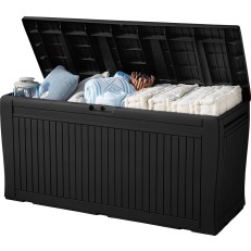 Zahradní úložný box Keter Comfy 270 L - 117,5 x 45 x 57,5 cm - grafit