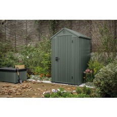 Zahradní domek Keter Darwin 4x4  - 205 x 116,7 x 125,8 cm - zelený