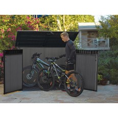 KETER Úložná skříň Cortina Mega - 190,5 x 109,3 x 132,5 cm - grafit