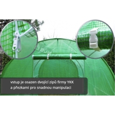 Zahradní fóliovník 2x4m VespaGarden - zelený