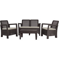 Zahradní set KETER TARIFA Lounge set - hnědá / béžová