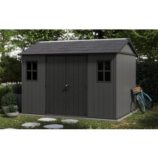 Zahradní domek Newton 7511 - 228 x 350 x 252 cm - šedý