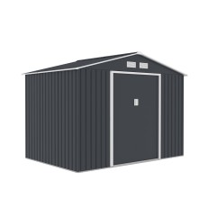 Zahradní domek PHOENIX E - 277x322x203 cm / 8,92 m2 - tmavě šedý