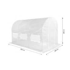 Zahradní fóliovník VESPAGARDEN 2x3,5m  extra silný - zelený