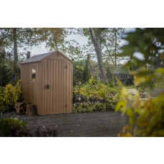 Zahradní domek Keter Darwin 4x6 - 126 x 185 x 205 cm - hnědý