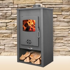 Krbová kamna Blist B2 E - 14 kW s výměníkem (BASEL E)