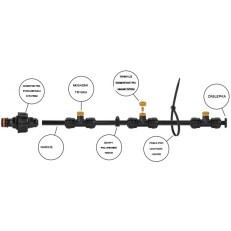 Mlhovač BRADAS ECO - osvěžovací set/ vodní mlha 8 m