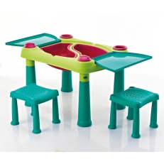 Dětský hrací stolek Keter Creative Play Table + 2 židličky