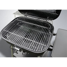 Velký obdélníkový zahradní gril s poklopem  -   MASTER GRILL MG927 - 2.JAKOST