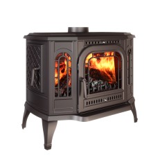 Litinová krbová  kamna P7 LB - 10,5 kW ECO