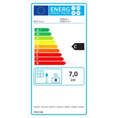 Krbová kamna Blist Konzul N Red - 9 kW