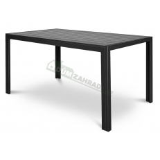 Zahradní nábytek Sydney 6+1 Alu Black - VÝPRODEJ