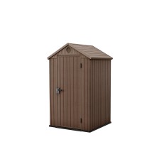 Zahradní domek Keter Darwin 4x4  - 205 x 116,7 x 125,8 cm - hnědý